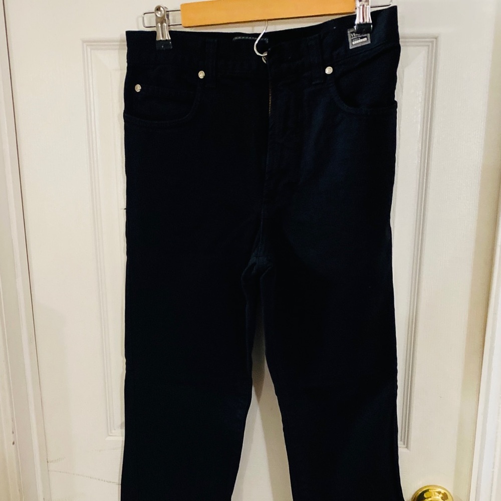 Original Versace black vintage jeans